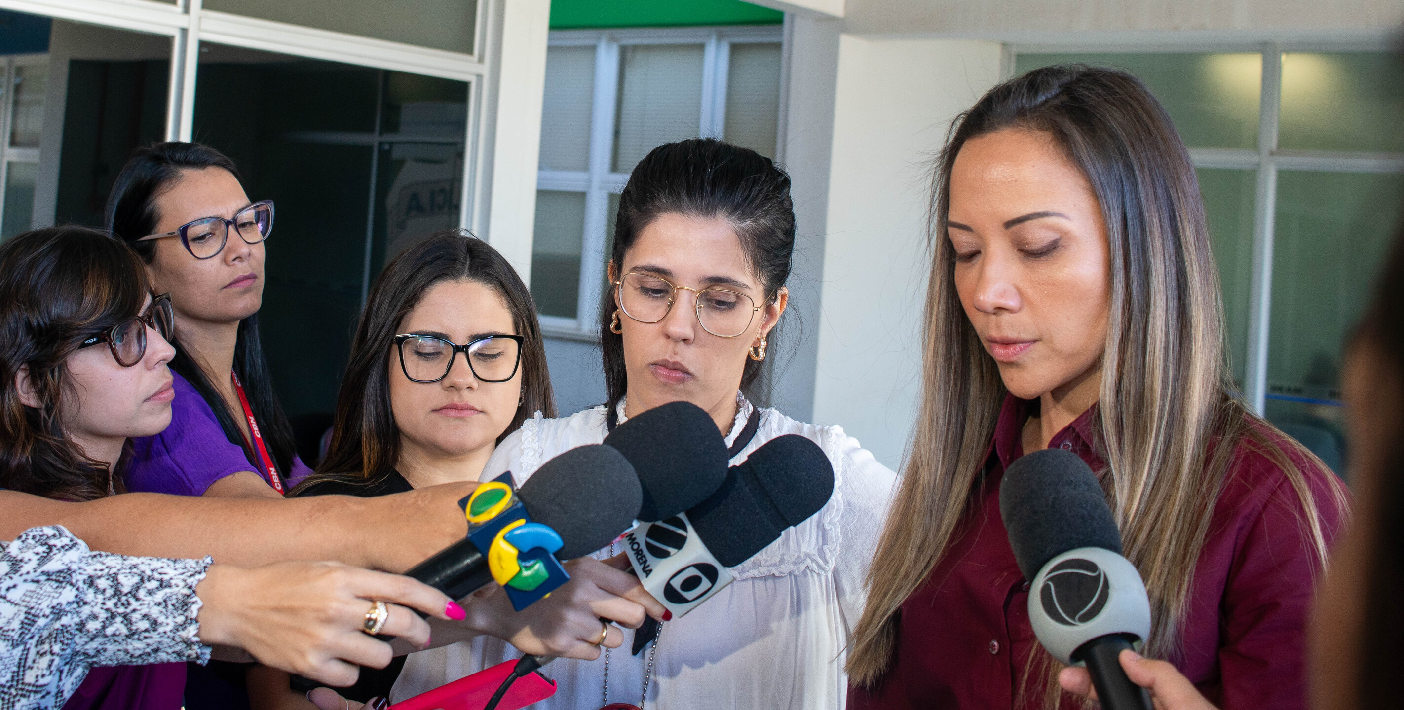 Delegadas Analu Ferraz e Elaine Benicasa lamentaram ódio do marido e inércia de testemunhas no caso Natali Gabrieli da Silva de Souza na Deam. Foto: Tero Queiroz 
