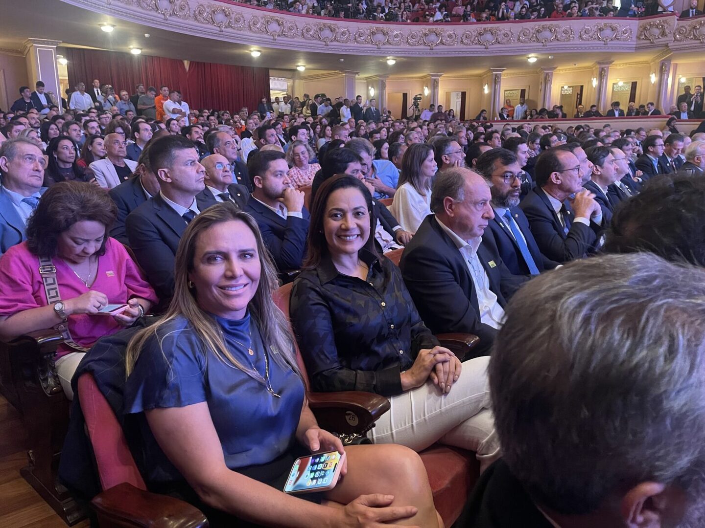 A vice-governadora Mailza representou o Acre no lan&ccedil;amento do Programa. Foto: Paula Amanda/Secom