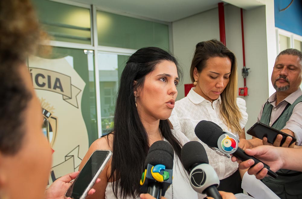 (27.set.23) - As delegadas Analu Ferraz e Elaine Benicasa, da Deam. Foto: Tero Queiroz