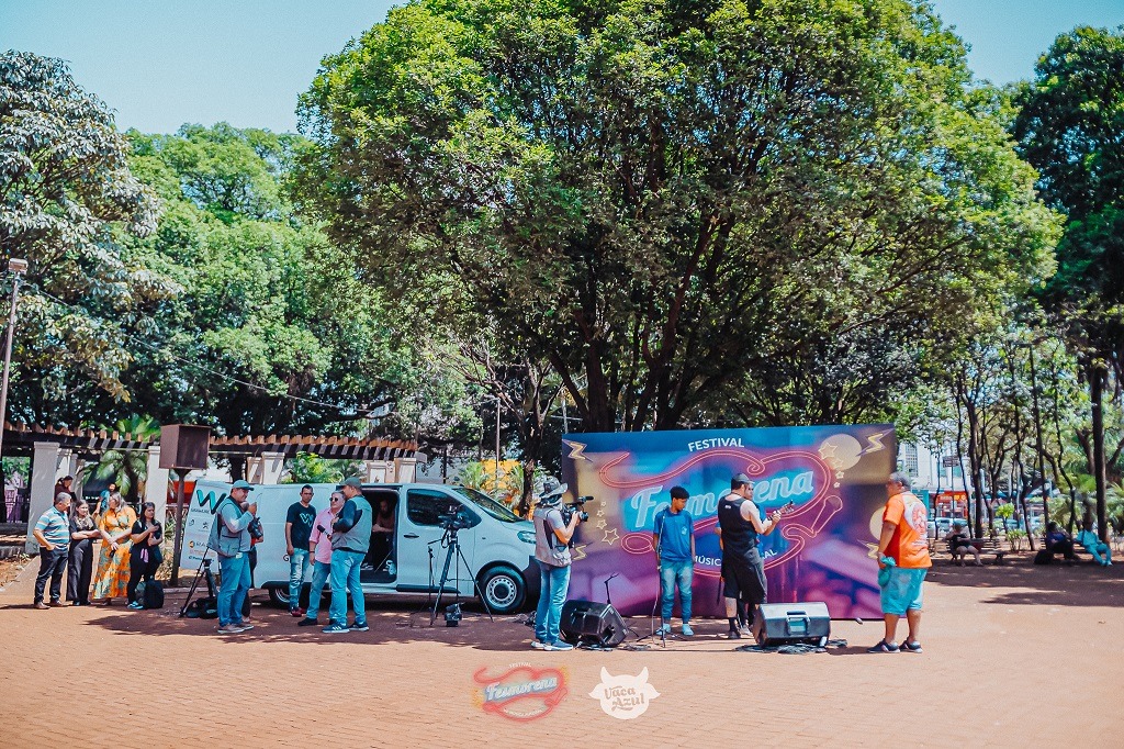 Estúdio Móvel oportuniza gravação profissional a artistas inscritos. Foto: Divulgação