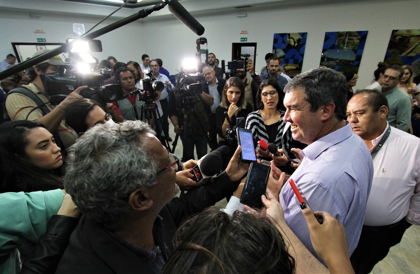 Entrevista de Eduardo Riedel. Foto: Saul Schramm