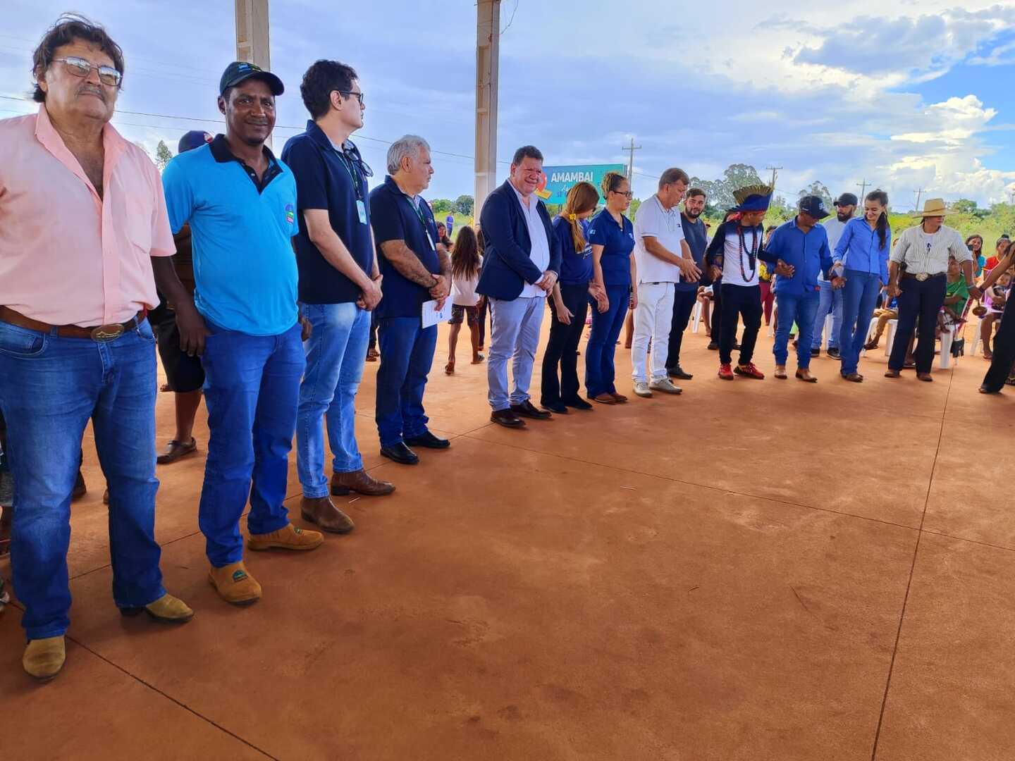 Lideranças de várias vertentes políticas se unem para entrega do primeiro PAA em Mato Grosso do Sul. Foto: Reprodução