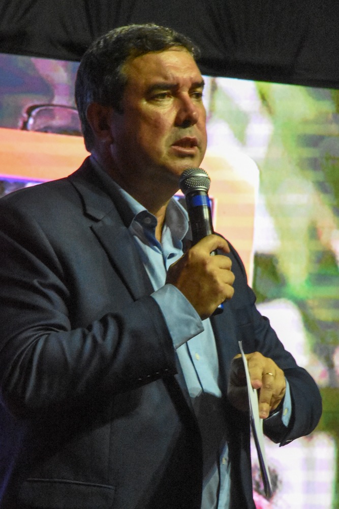 O governador Eduardo Riedel. Foto: Valmirar Gomes