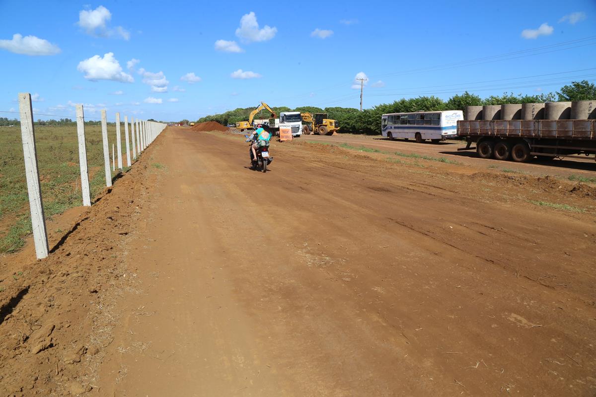 Obra histórica caminha para ser concluída em Campo Grande. Foto: Denilson Secreta Obra histórica caminha para ser concluída em Campo Grande. Foto: Denilson Secreta