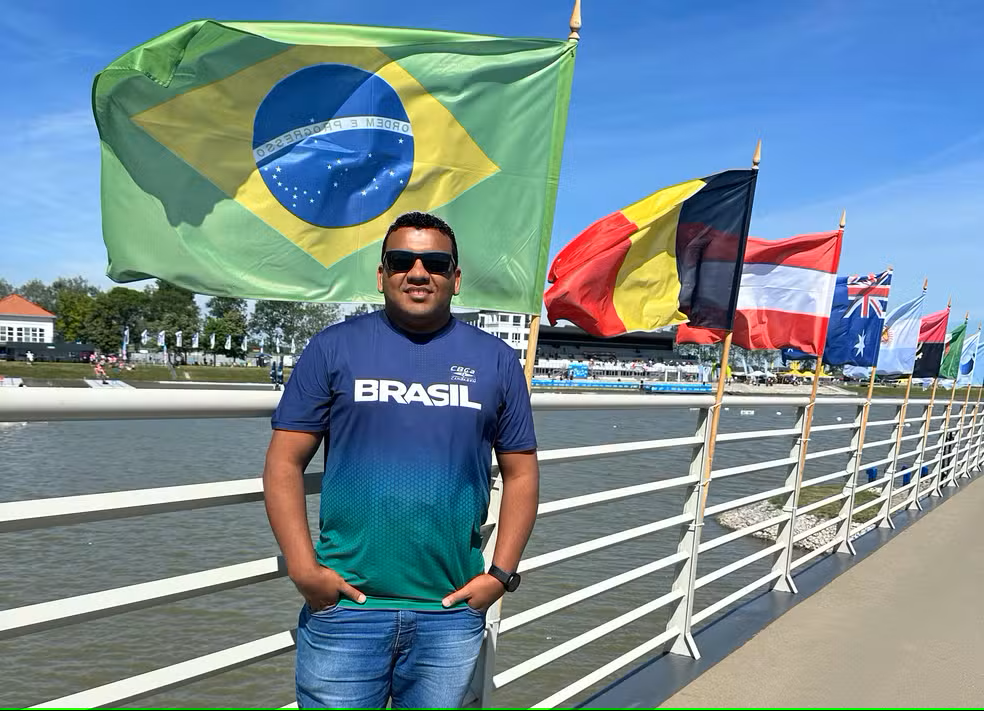 Rodrigo Miranda é membro de estafe da canoagem brasileira (Foto: arquivo pessoal)