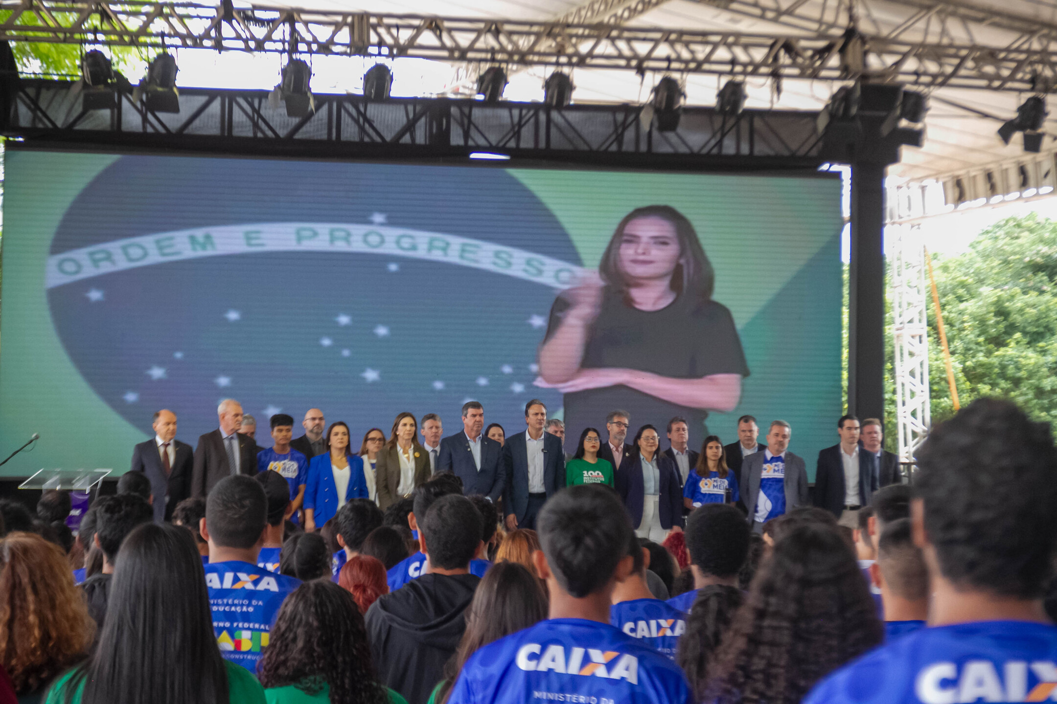 O ministro Camilo Santana foi recepcionado por políticos de diversas legendas na capital sul-mato-grossense. Foto: Tero Queiroz