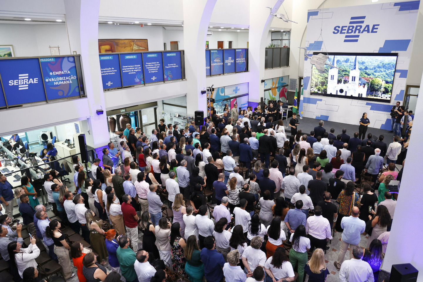 Evento reuniu multidão para anunciar novas oportunidades