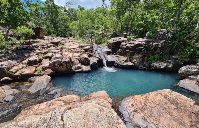 Camping de vereador oferece como atrativo tur&iacute;stico a Cachoeira dos Namorados, que pertence ao Parque Estadual da Gruta Lagoa Azul. Foto: Reprodu&ccedil;&atilde;o