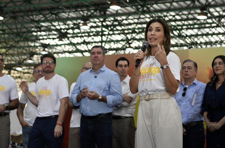 A primeira dama Mônica Riedel. Foto: Bruno Rezende