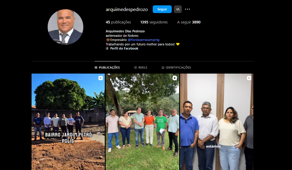 Vereador &eacute; propriet&aacute;rio de Camping acusado de explorar &aacute;rea de preserva&ccedil;&atilde;o ambiental em MT. Foto: Reprodu&ccedil;&atilde;o