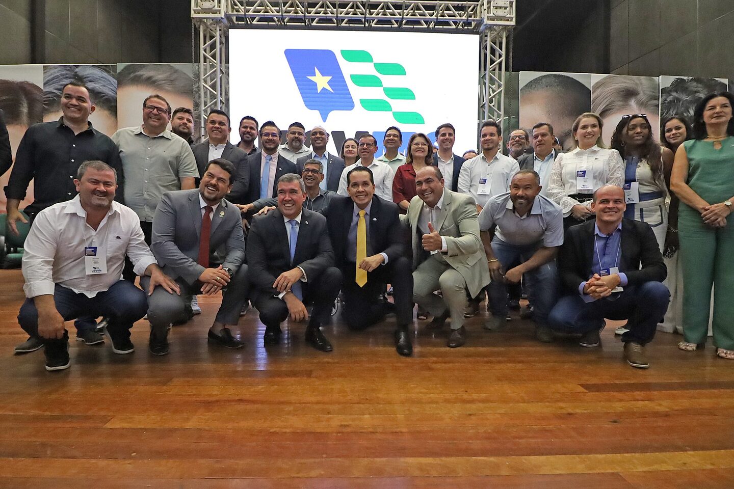 Posse da nova diretoria UCVMS. Foto: Alvaro Rezende