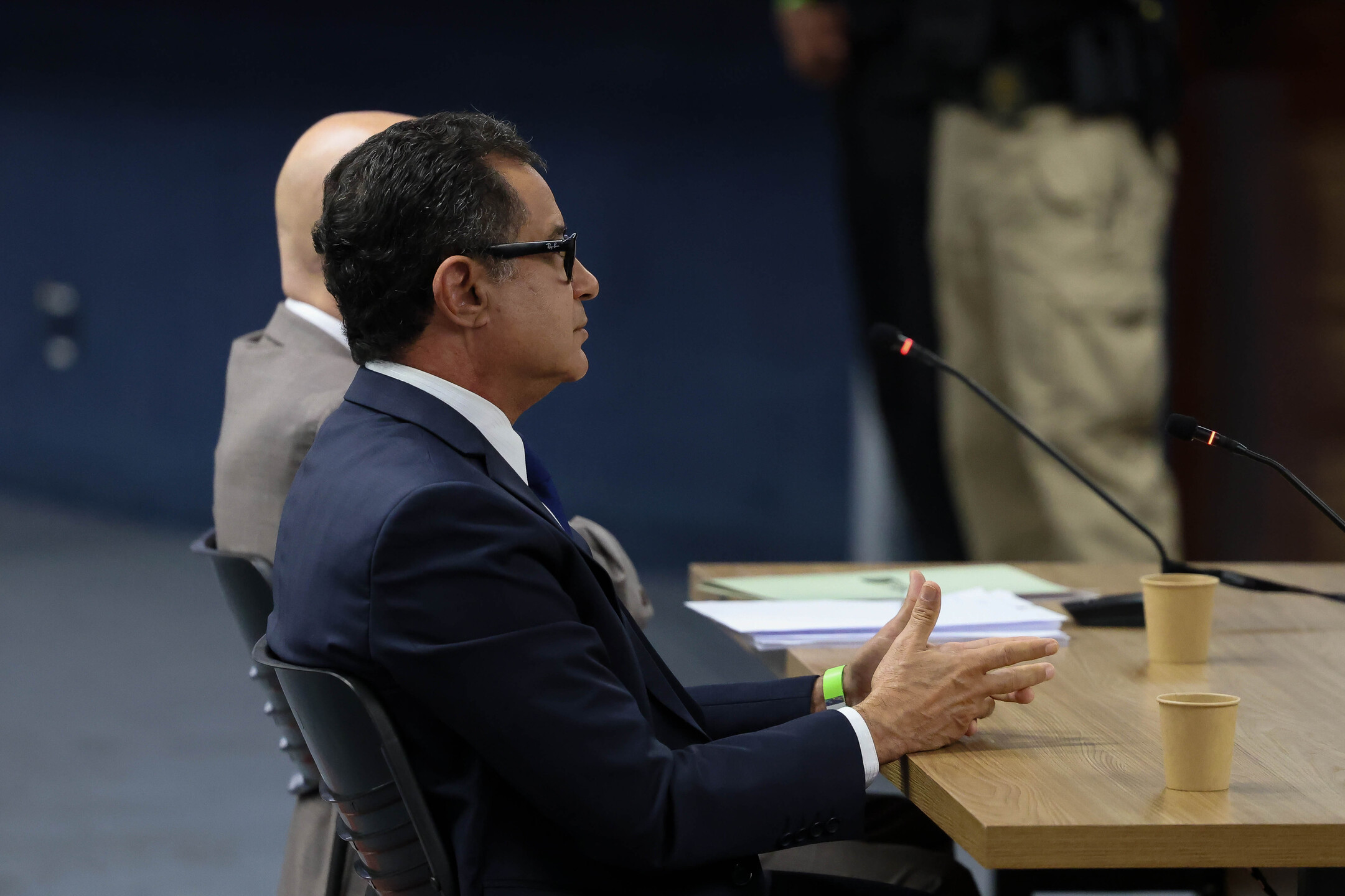 (10-06-2025 - Interrogatórios dos réus da Ação Penal 2668) - Garnier no banco dos réus no STF acusado de aliar-se a Bolsonaro numa trama que terminaria com golpe de estado no Brasil. Foto: Gustavo Moreno/STF