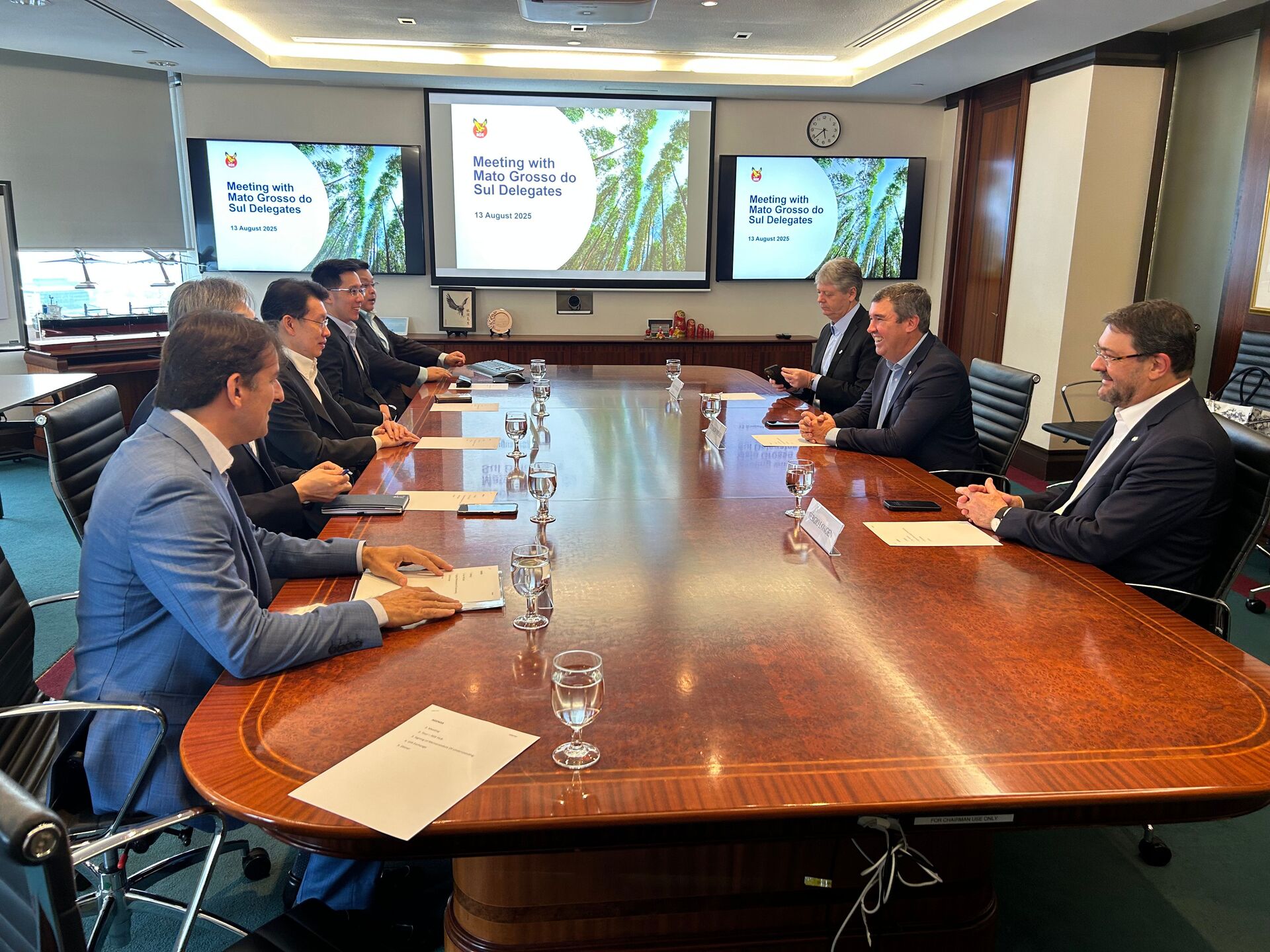 A Missão Internacional à Ásia começou em 4 de agosto. Além de Singapura, teve rodada de agendas na Índia e no Japão.