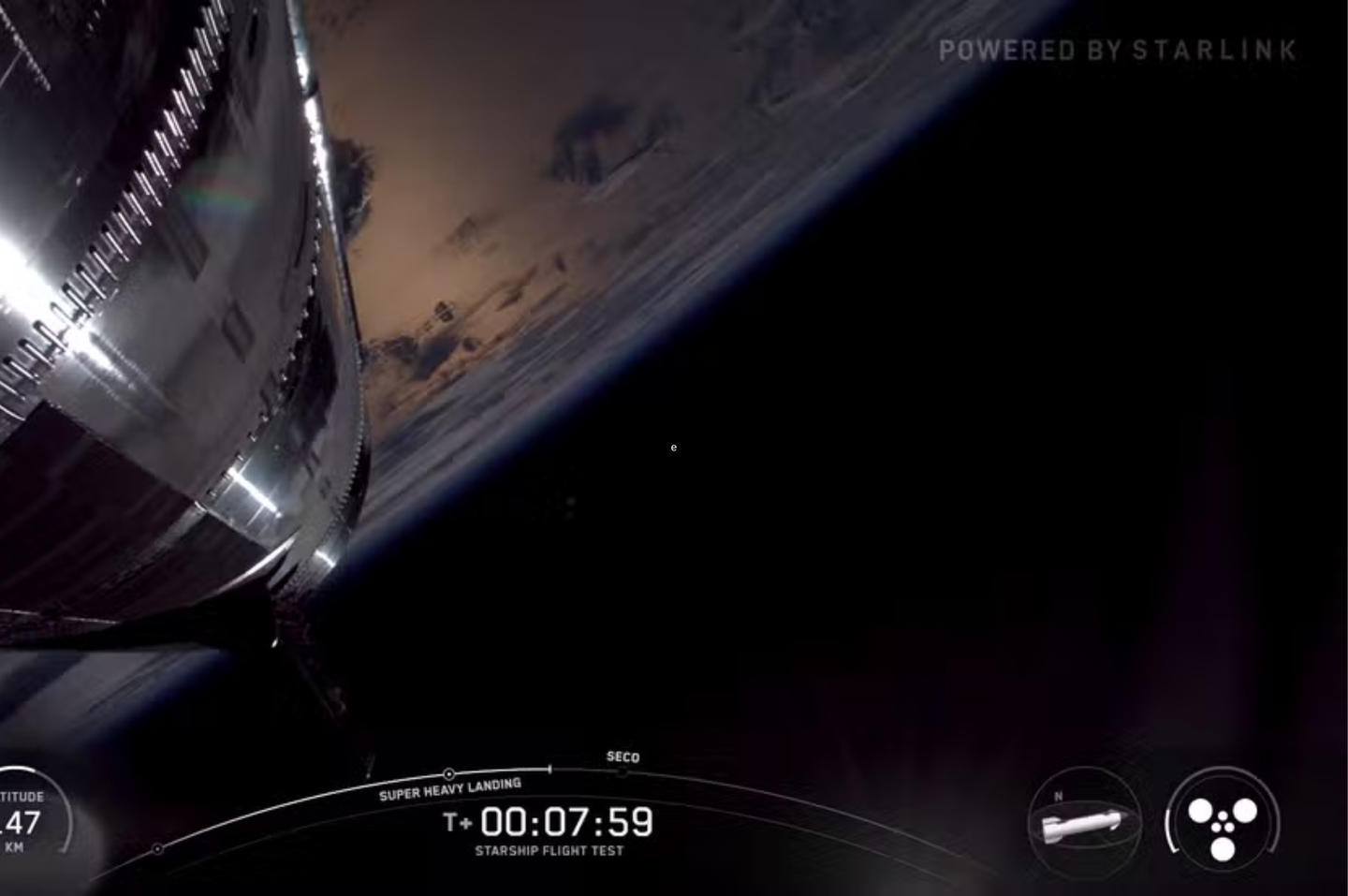 Foto: Reprodução/SpaceX