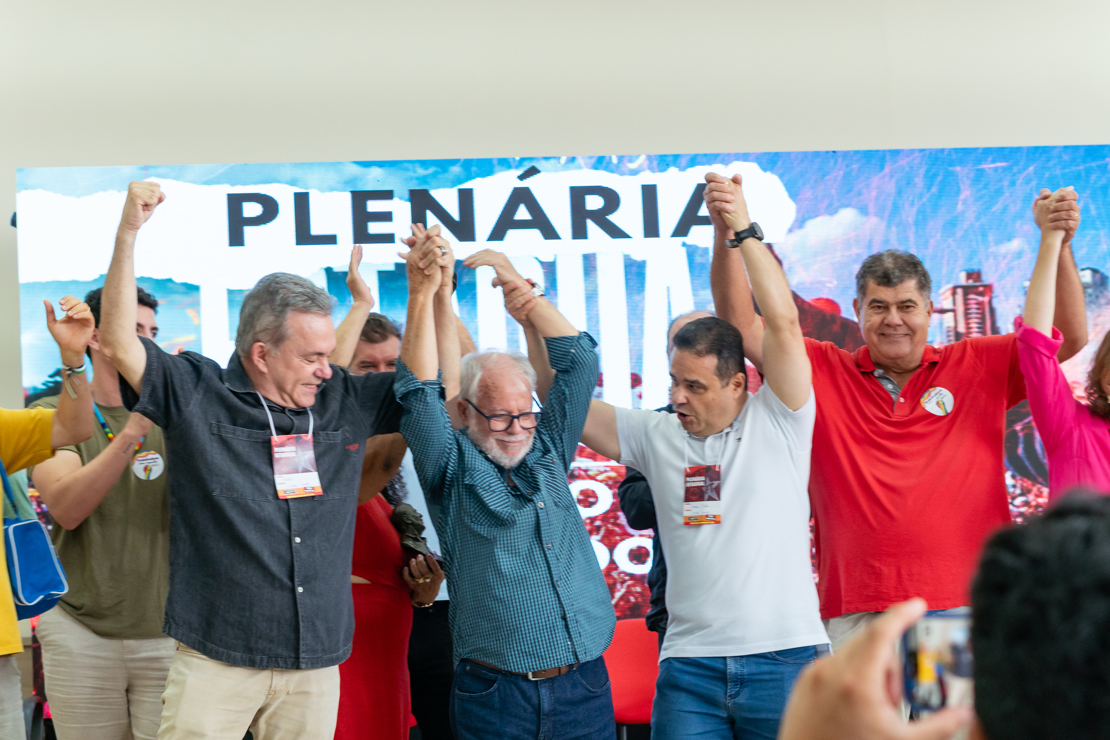 (13.dez.25)  Biffi retorna ao PT e faz as pazes com secret&aacute;rio do partido. Foto: Tero Queiroz