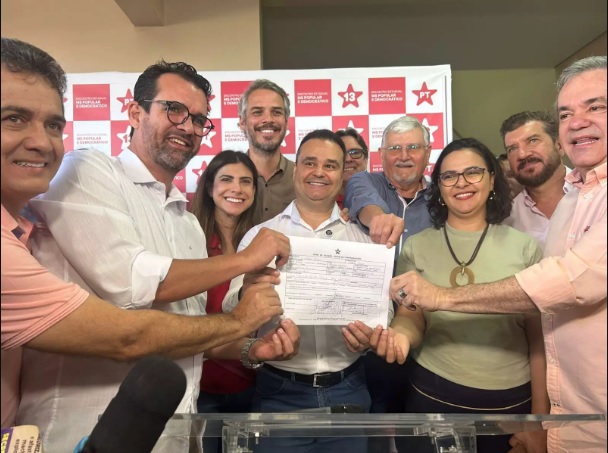 PT-MS ecolhe Vander Loubet e Fábio Trad ao Senado e Governo, respectivamente, em 2026. 