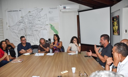 Lideran&ccedil;as do PTMS debatem as pol&iacute;ticas culturais em Campo Grande (MS). Foto: Reprodu&ccedil;&atilde;o
