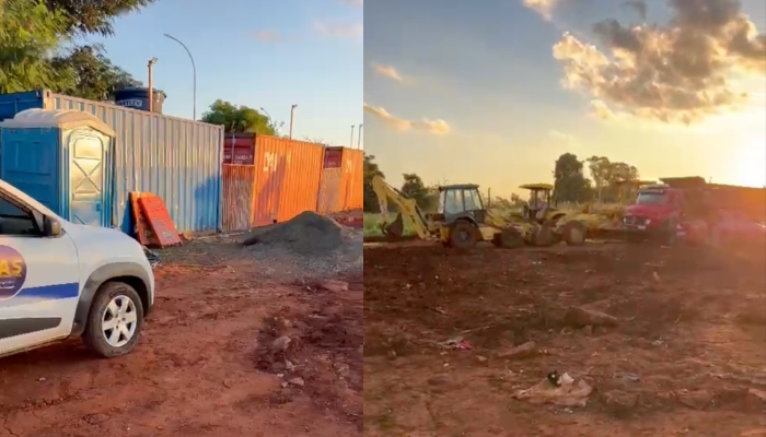 Imagens divulgadas em v&iacute;deo mostram canteiro de obras | Reprodu&ccedil;&atilde;o