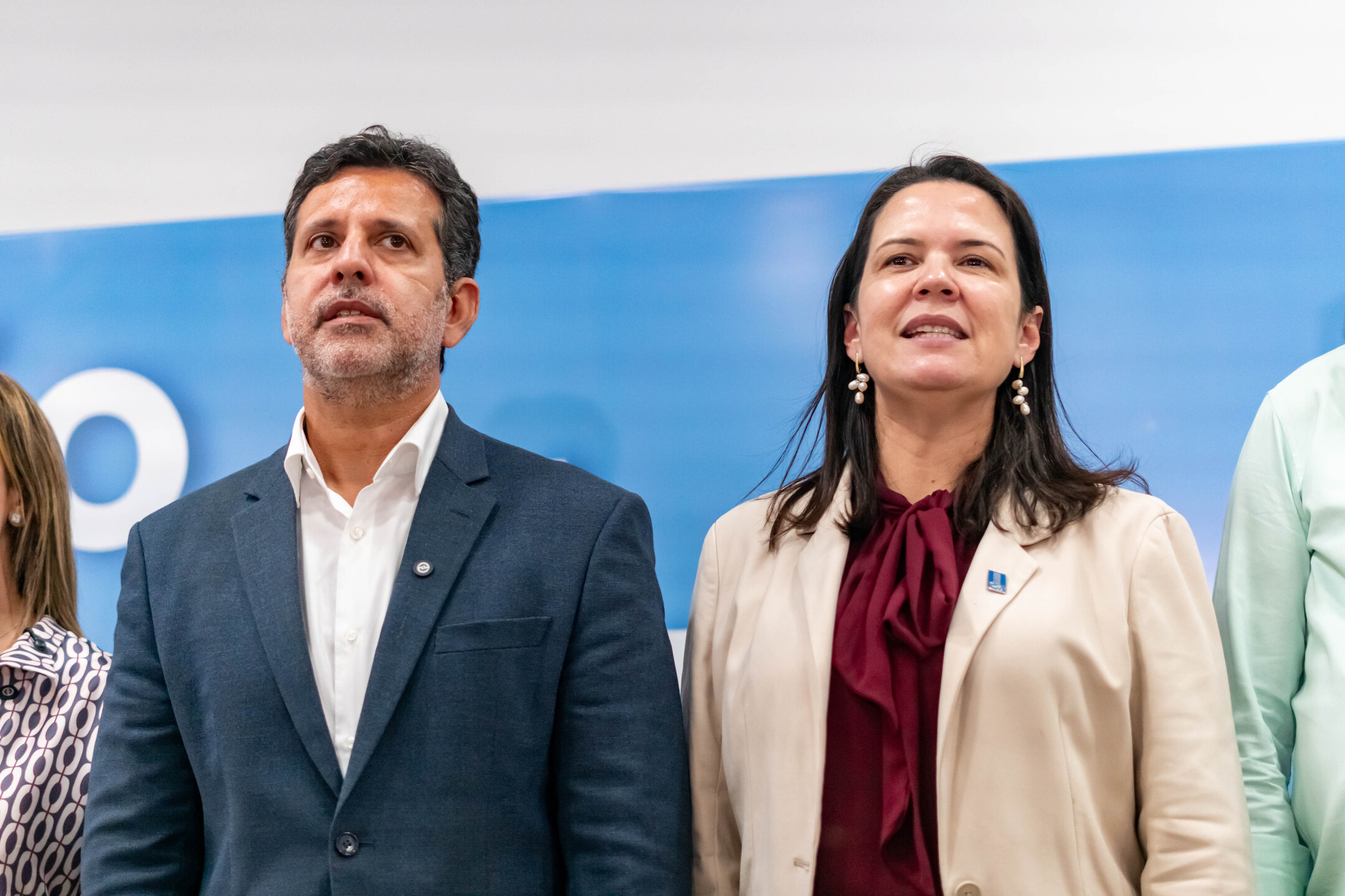 (10.jun.26) - O Ministro da Educa&ccedil;&atilde;o Leonardo Barchini e a Reitora da UFMS Camila &Iacute;tavo. Foto: Tero Queiroz