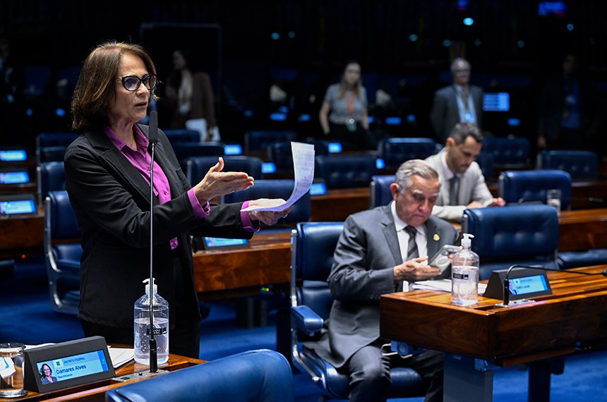 Relatora, Damares agrumentou que resolu&ccedil;&atilde;o sobre aborto extrapola atribui&ccedil;&otilde;es do Conanda | Foto Carlos Moura/Ag&ecirc;ncia Senado 