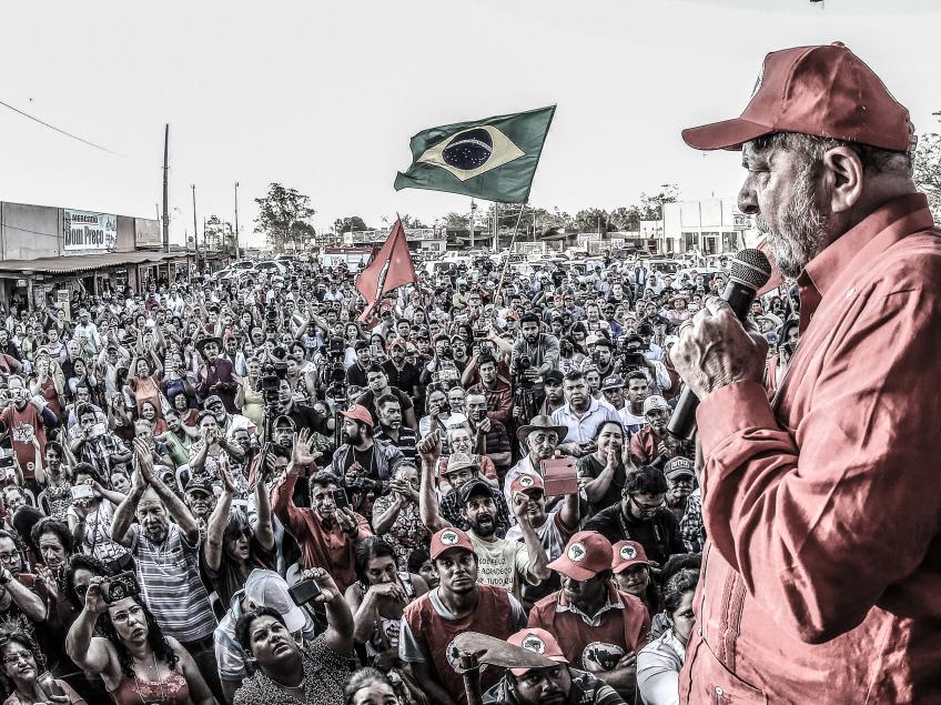 (24.ago.2016) - Presidente Lula fala &agrave; popula&ccedil;&atilde;o do Assentamento Itamarati. Foto: Ricardo Stuckert